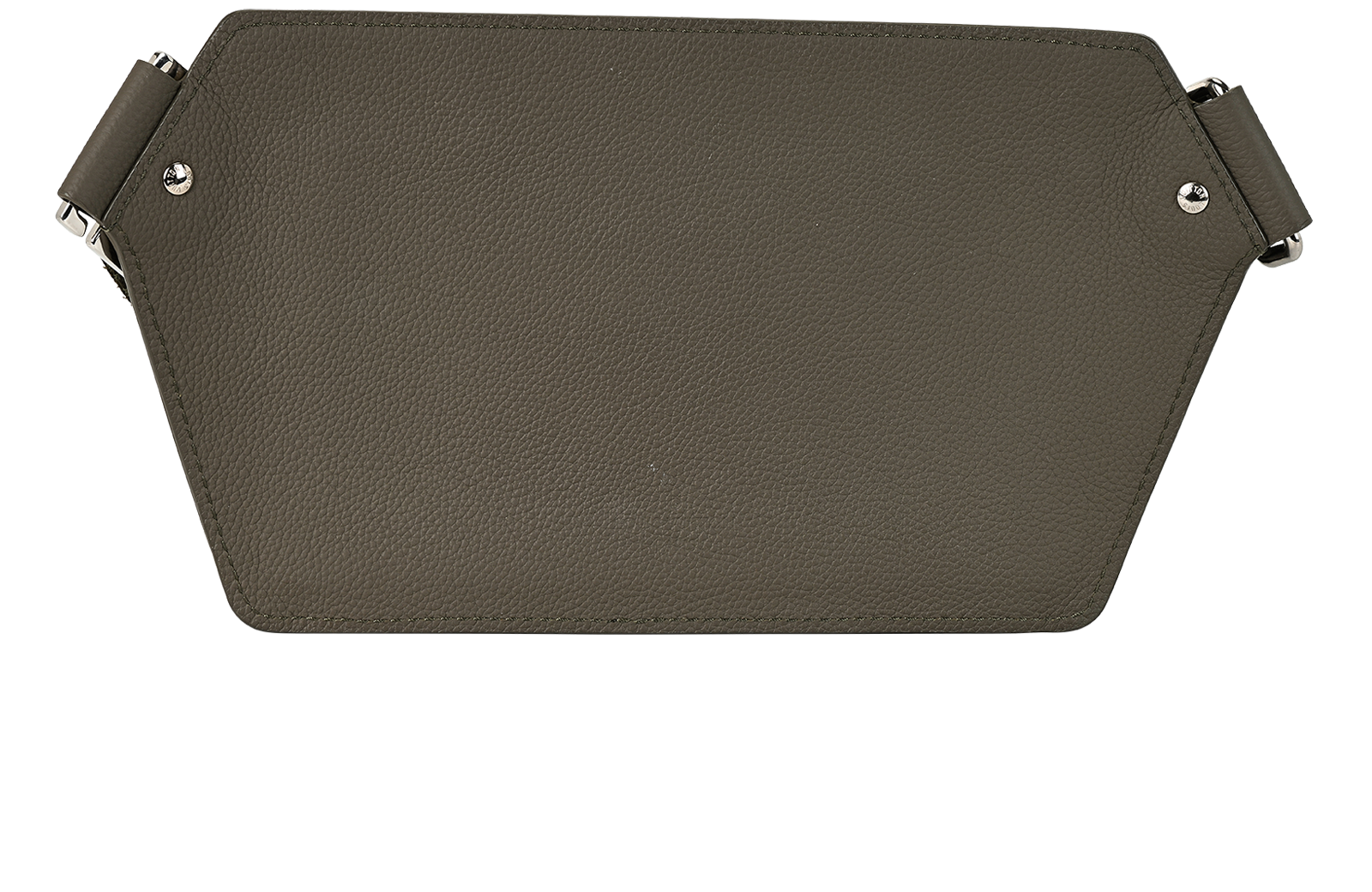 Areogram Take Off Bag, &pound;1,100, Handbags, Khaki, Leather, Back view